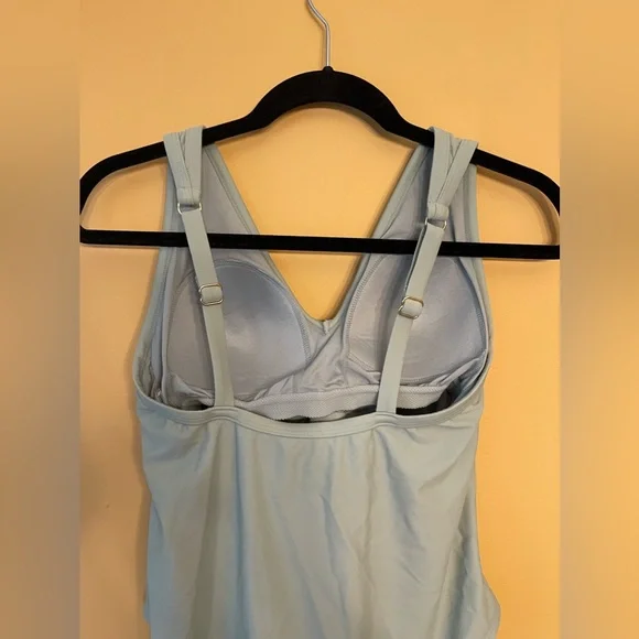 NWT KONA SOL PLUS V-NECK OVER THE SHOULDER HIGH LEG ONE PIECE SWIMSUIT - Picture 4 of 8